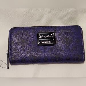 Loungefly Disney Hunted Mansion Design Zip-Around Wallet